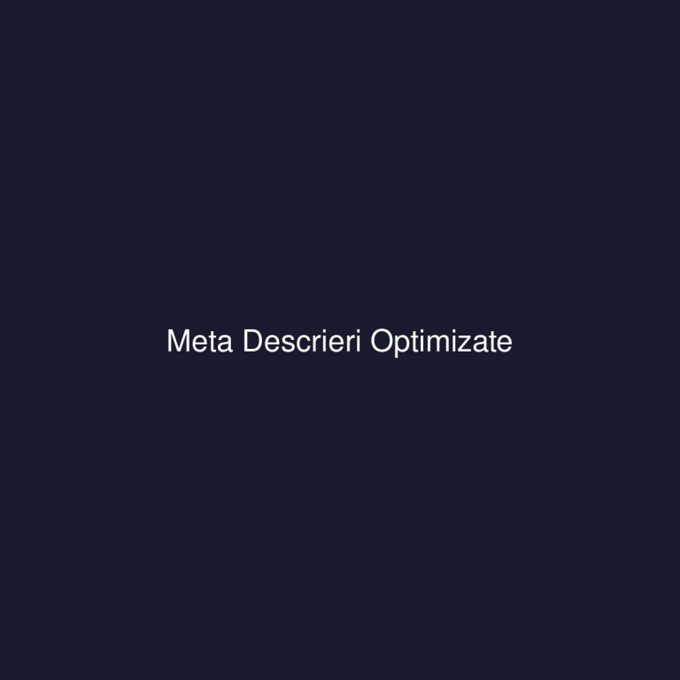 Cum sa scrii meta descrieri si titluri optimizate cu ajutorul AI